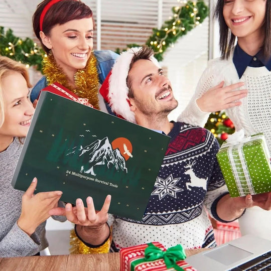 Heren Adventskalender met 24 Outdoorgereedschappen 2
