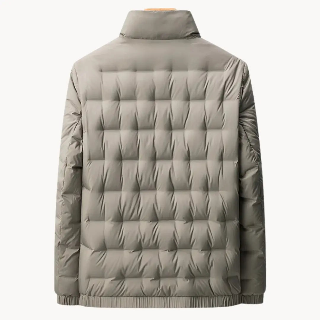 Heren All-Weather Jacket Met Minimalistisch Ontwerp 2