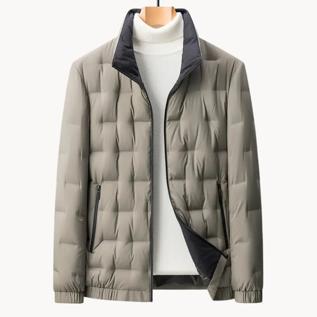 Heren All-Weather Jacket Met Minimalistisch Ontwerp 7