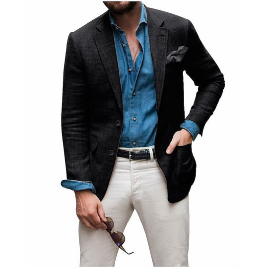 Heren Blazer Casual Stijl 10