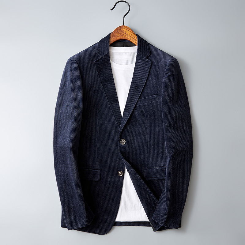 Heren Blazer Slank Met Uniek Revers 5