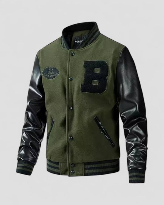 Heren Bomberjack Casual Met Sportieve Streetwear Flair 3