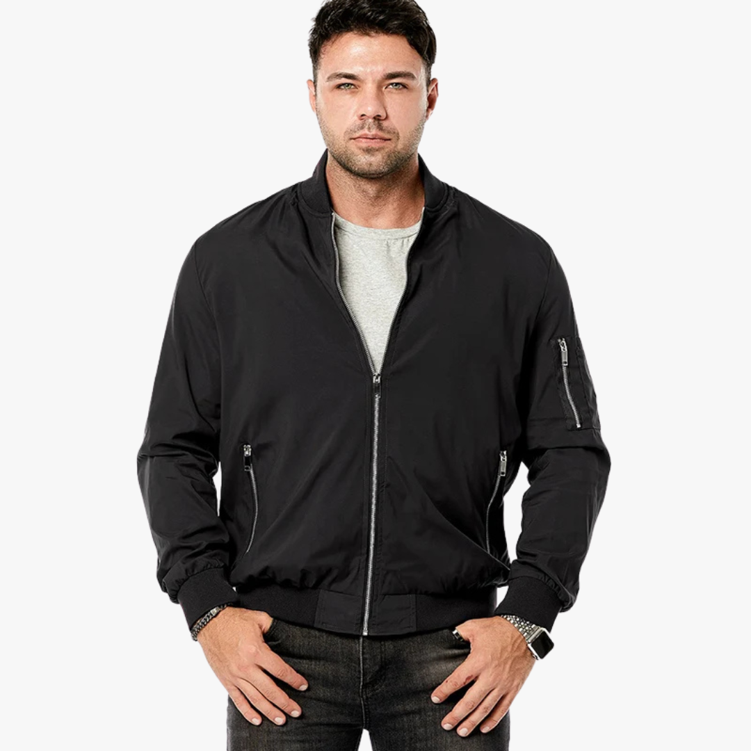 Heren Bomberjack Klassiek Casual Stijl 2