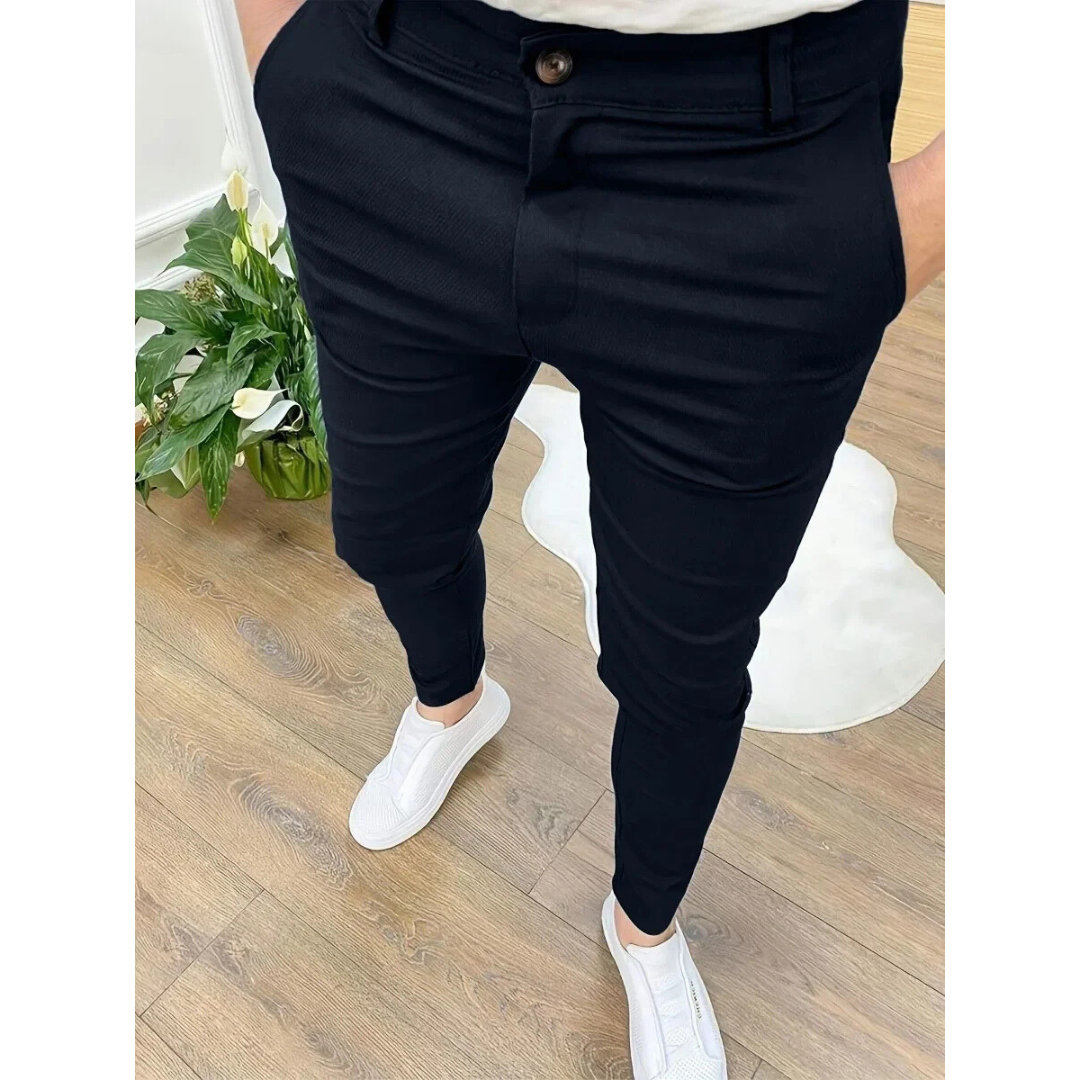 Heren Businessbroek Klassieke Snit 4