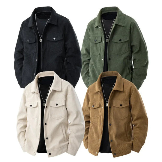 Heren Casual Jack Corduroy 4