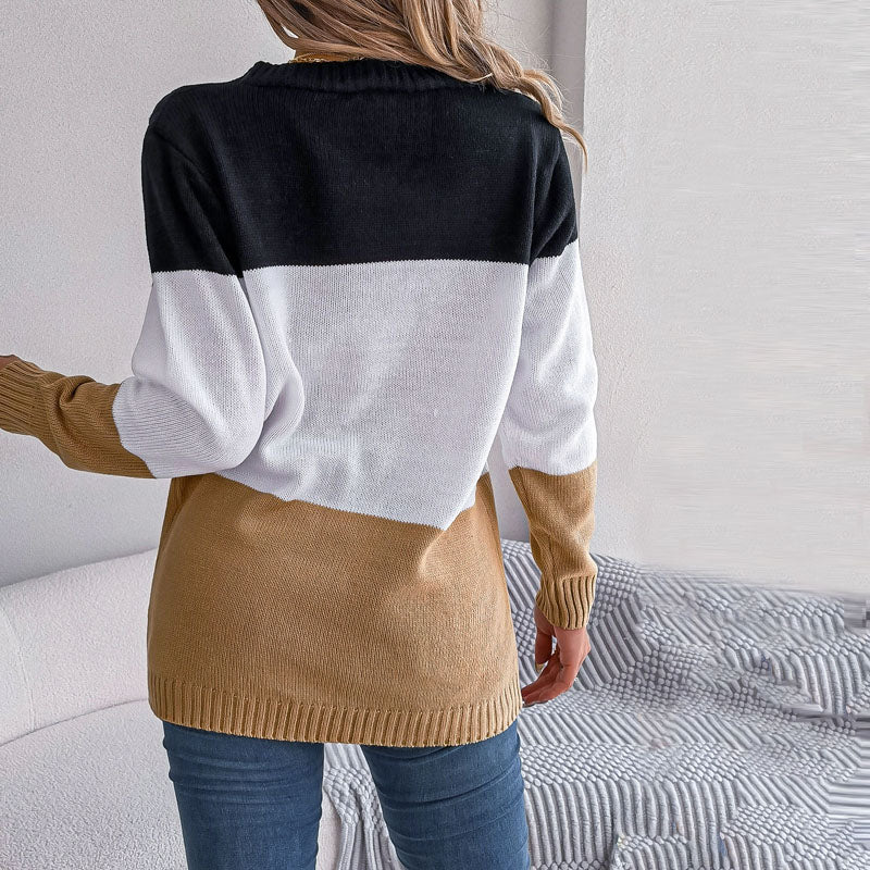 Heren Coltrui Kleurblokontwerp Casual 5