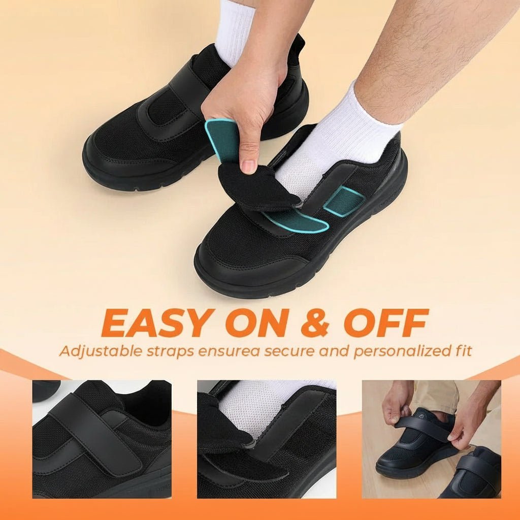 Heren Comfort Schoenen Extra Brede Pasvorm 3
