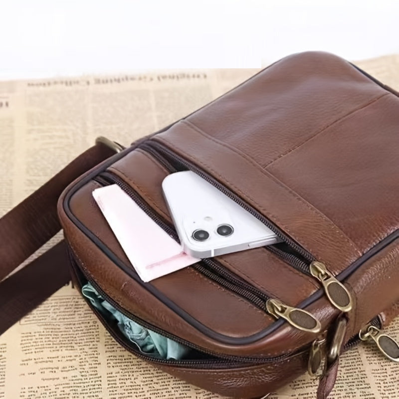 Heren Crossbody Tas Met Verstelbare Riem 7