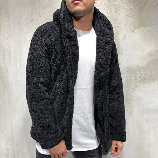 Heren Fleece Jas Casual 0