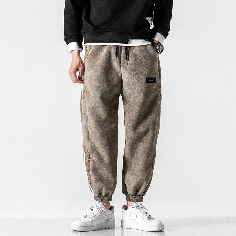 Heren Fleecebroek Casual Stijl 1