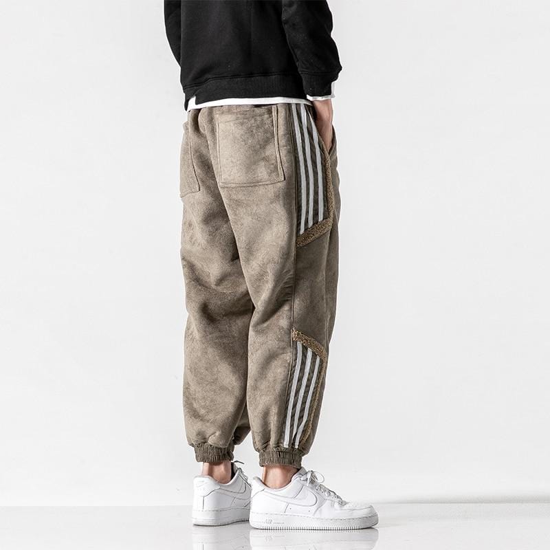 Heren Fleecebroek Casual Stijl 3