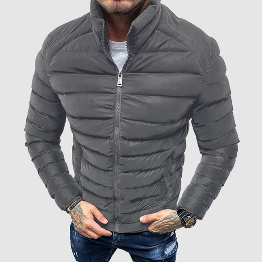 Heren Gewatteerd Jasje Modern 2