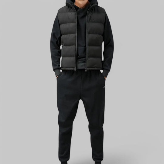 Heren Gewatteerd Vest voor Comfort en Warmte 7