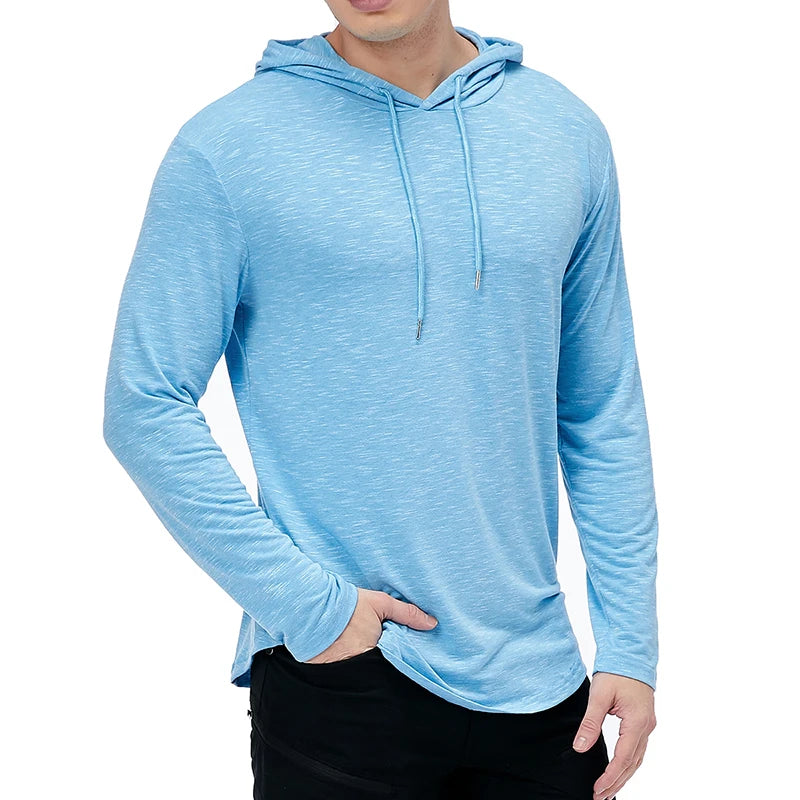 Heren Hoodie Lichtgewicht Ademend Casual Polyester Katoen 3