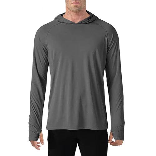 Heren Hoodie T-shirt Lange Mouwen Casual 5