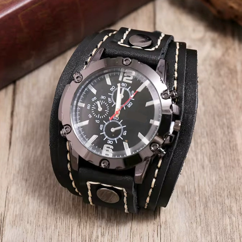 Heren Horloge Klassiek Design met Lichtgevende Wijzers en Waterbestendigheid 1