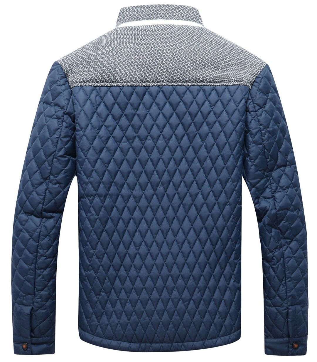 Heren Jacket Urban Stijl Met Gequilte Ontwerp 5