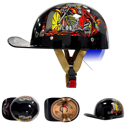 Heren Motorhelm Integraalhelm Stijlvol en Veilig 6