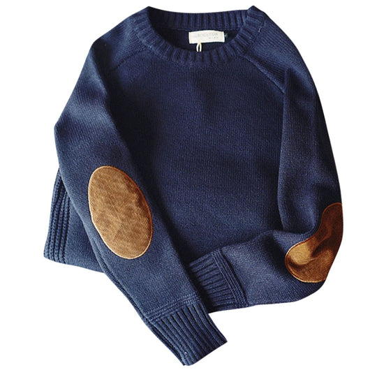 Heren Oversized Trui Gebreid Casual Winter Pullover 9