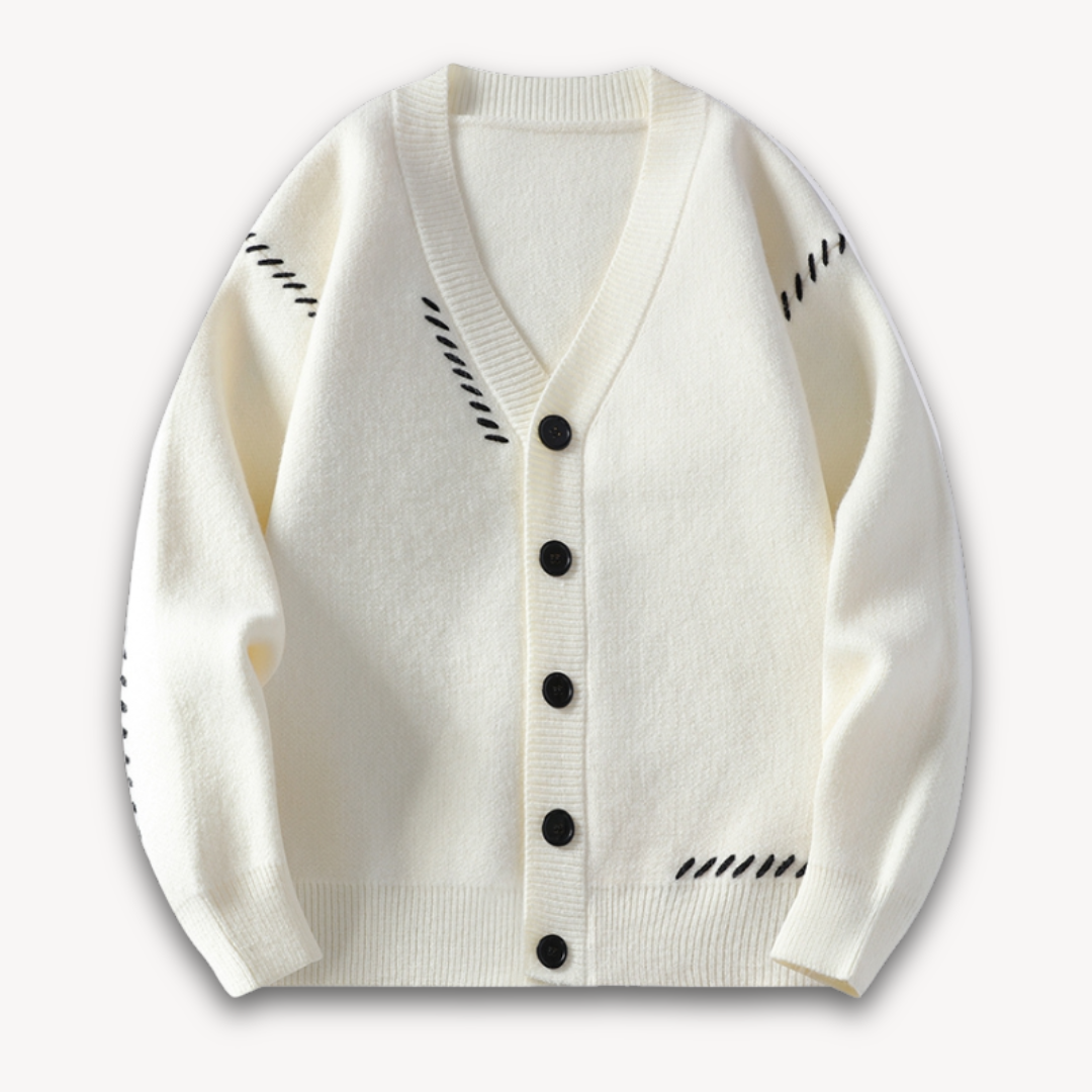Heren Oversized Vest Met Knoopsluiting 4