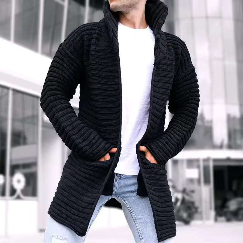 Heren Oversized Vest Met Open Voorkant Voor Casual En Smart-Casual Stijl 1