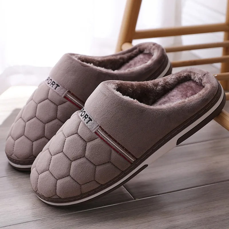 Heren Pantoffels Comfortabel met Extra Dikke Zool voor Binnengebruik 4
