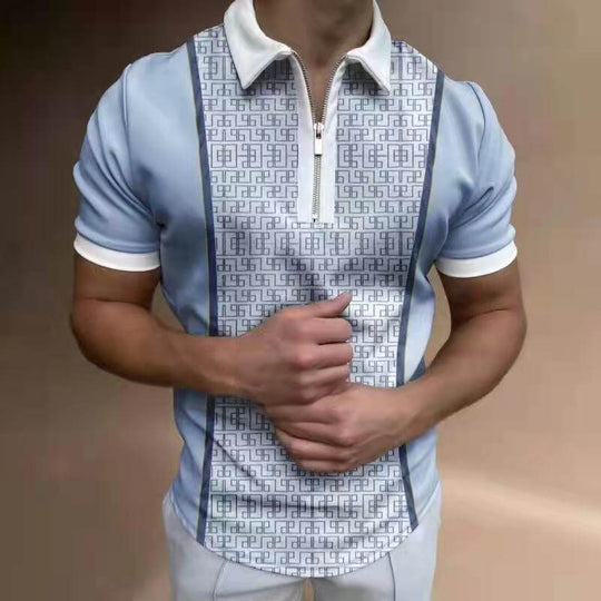 Heren Polo Shirt Met Omgeslagen Kraag 2