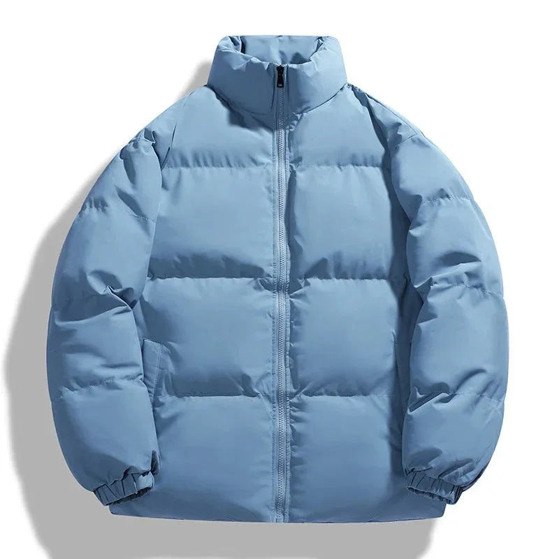 Heren Pufferjack met Opstaande Kraag 2