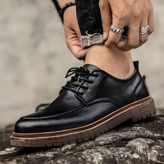 Heren Schoenen Veterschoenen Tijdloos Design 2