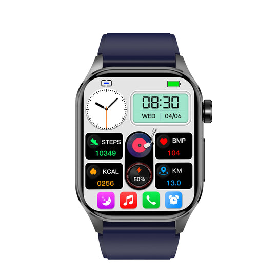 Heren Smartwatch Geavanceerde Gezondheidsmonitor 5