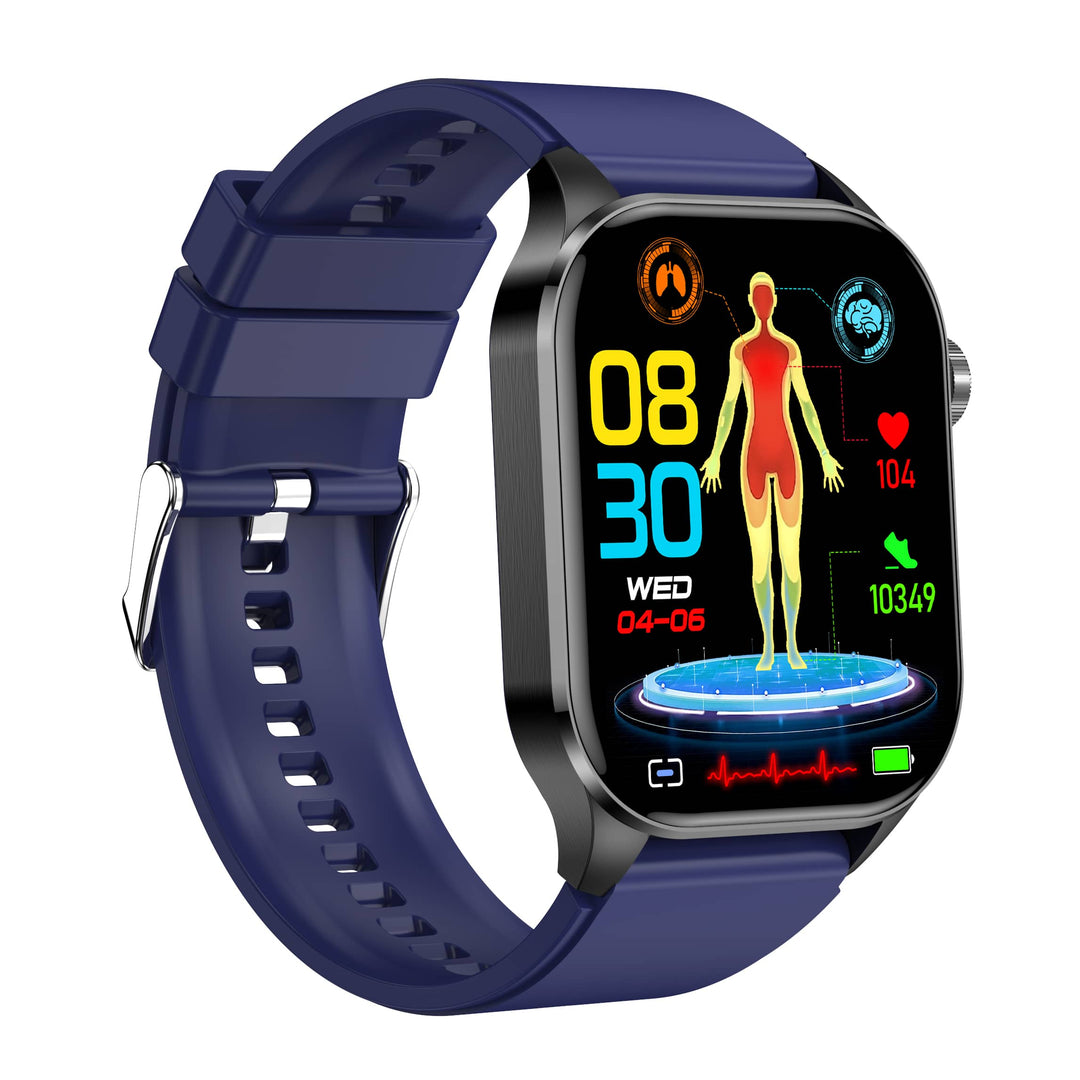 Heren Smartwatch Geavanceerde Gezondheidsmonitor 8