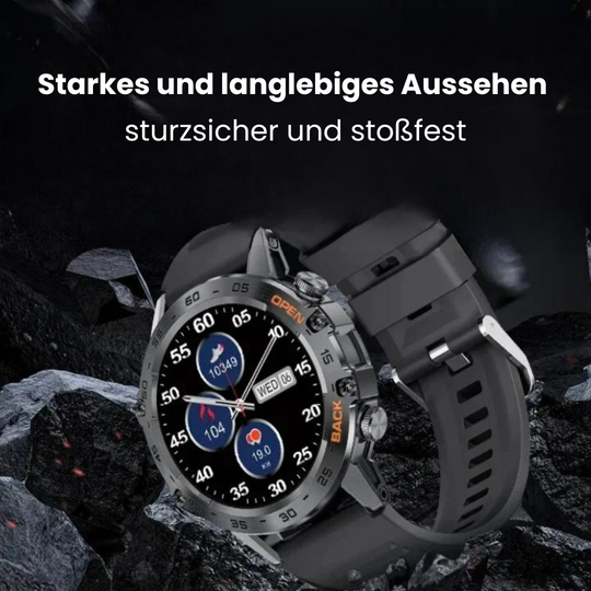 Heren Smartwatch Robuust met Hartslagmeter en GPS Navigatie 4