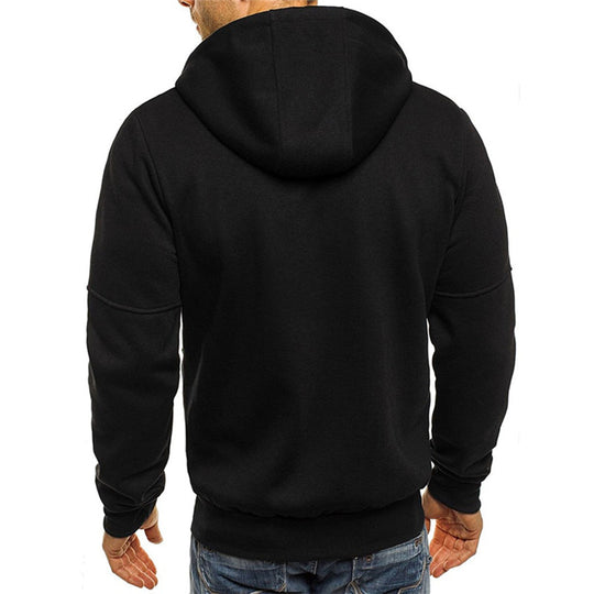 Heren Sweater met Rits en Capuchon 5
