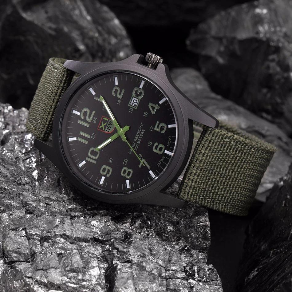 Heren Tactisch Horloge Robuust en Waterdicht 1
