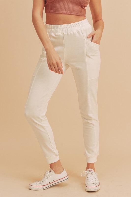 Heren Tapered Joggers met Patches 7
