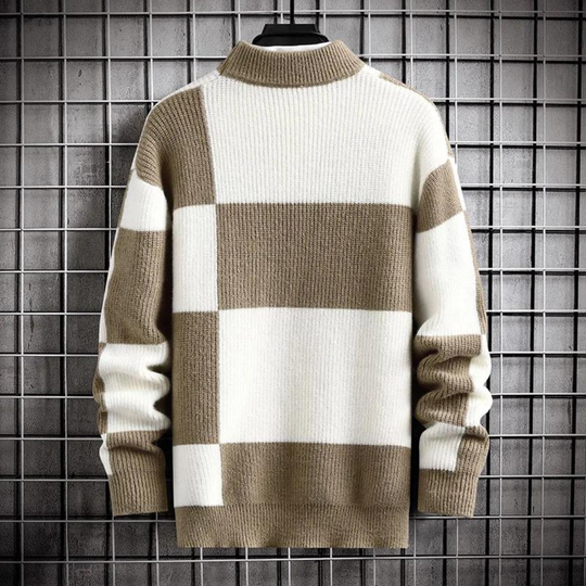 Heren Trui Minimalistisch Design Comfortabele Pasvorm 2
