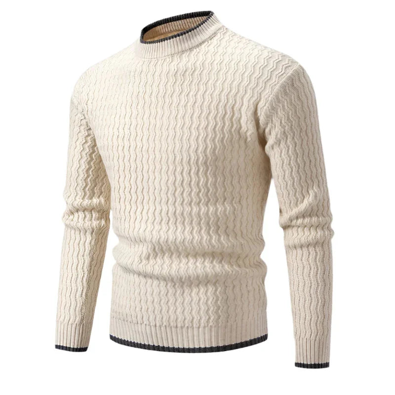 Heren Trui Ronde Hals Luxe Stijl 0