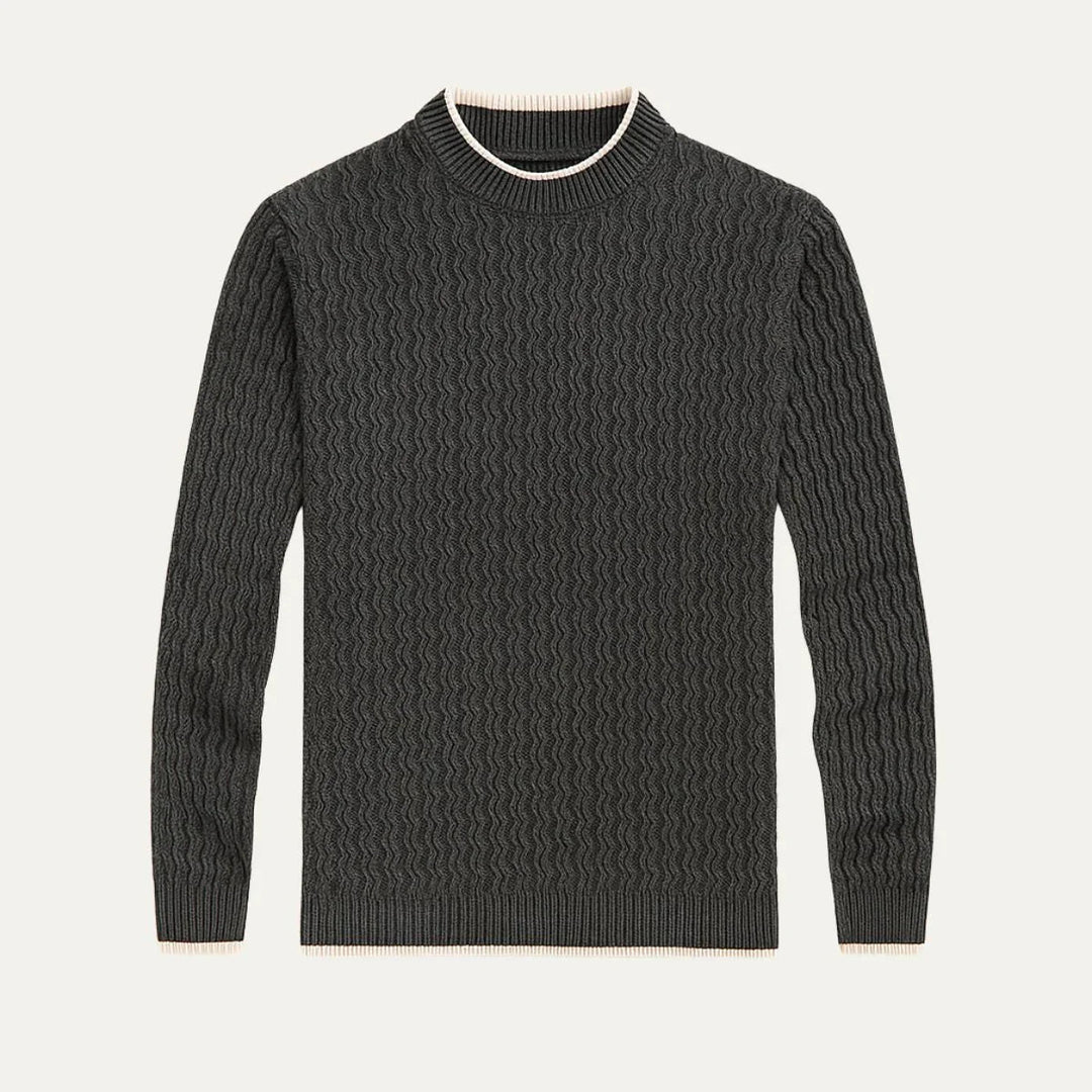 Heren Trui Ronde Hals Luxe Stijl 3