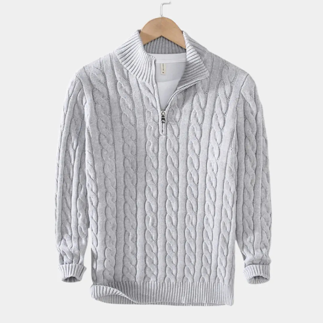 Heren Trui met Halve Rits Modern 3