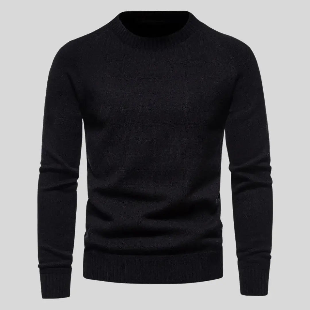 Heren Trui van Lyocell met Minimalistisch Design 0