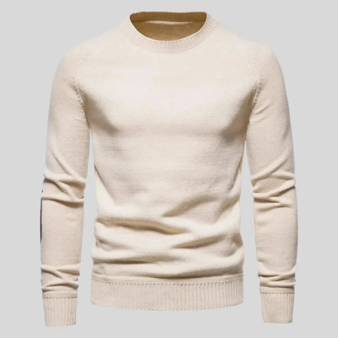 Heren Trui van Lyocell met Minimalistisch Design 7