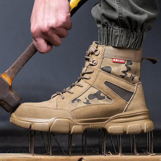 Heren Veiligheidsschoenen S3 Tactisch Met Stalen Teen 2