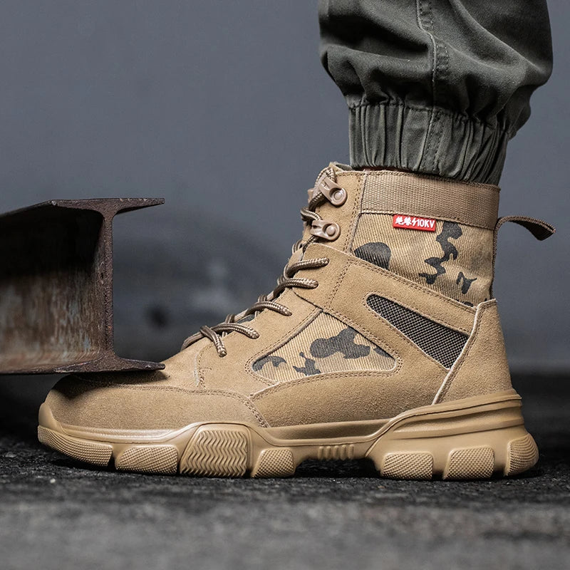 Heren Veiligheidsschoenen S3 Tactisch Met Stalen Teen 3
