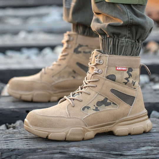 Heren Veiligheidsschoenen S3 Tactisch Met Stalen Teen 5