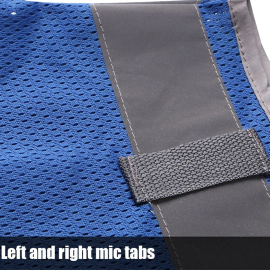 Heren Veiligheidsvest Reflecterend met Hoge Zichtbaarheid 7