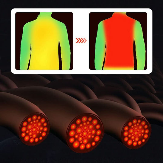 Heren Verwarmd Vest met 13 Verwarmingszones Modern Design 3