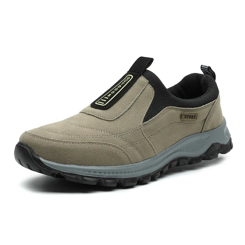 Heren Wandelschoenen Casual Suède Ademend Slip-On Antislip 8