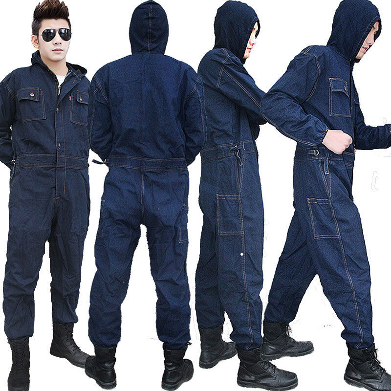 Heren Werkoveralls Spijkerstijl 2