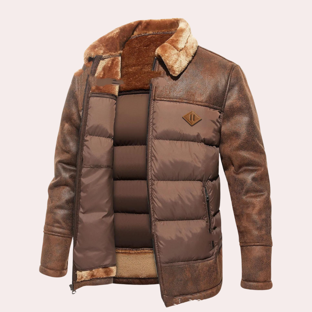 Heren Winterjas Comfortabel en Stijlvol 0