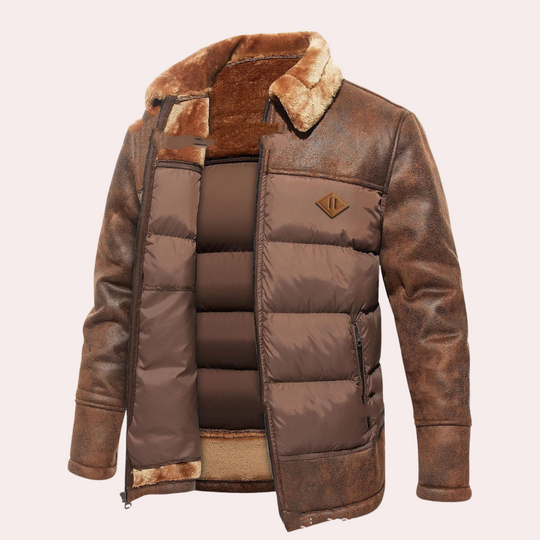 Heren Winterjas Comfortabel en Stijlvol 0